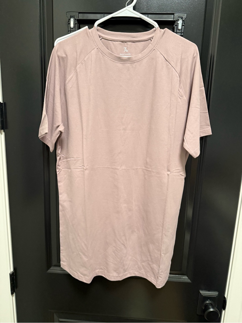 Men's Short Sleeve Crewneck Tee - Dusty Rose